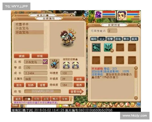 浅谈梦幻西游汗血宝马的培养过程与传奇历程揭秘